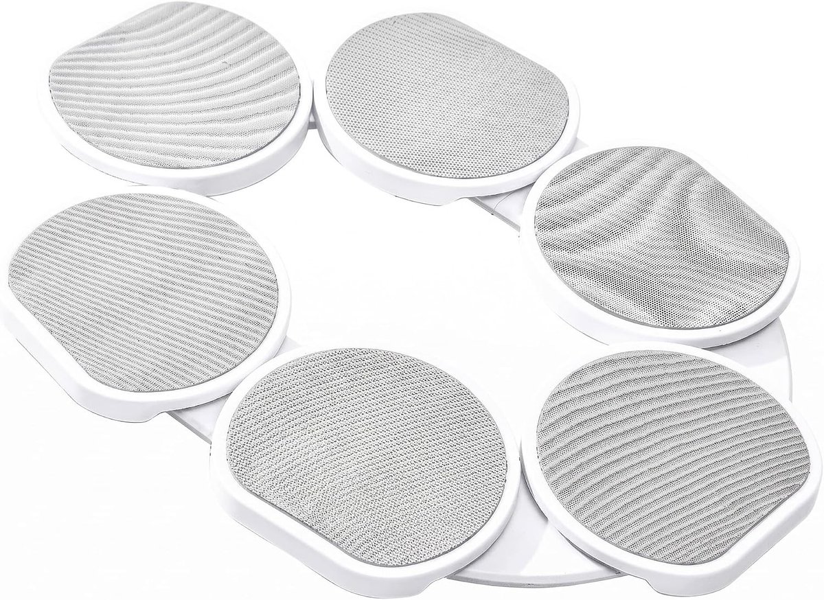 SnelShoppen - Elektrische Lazy Susan voor Tafel, Draaitafel voor Eten, Multifunctionele 360 Graden Rotatie Eten Plateau voor Keuken, Feest, Gezellighe