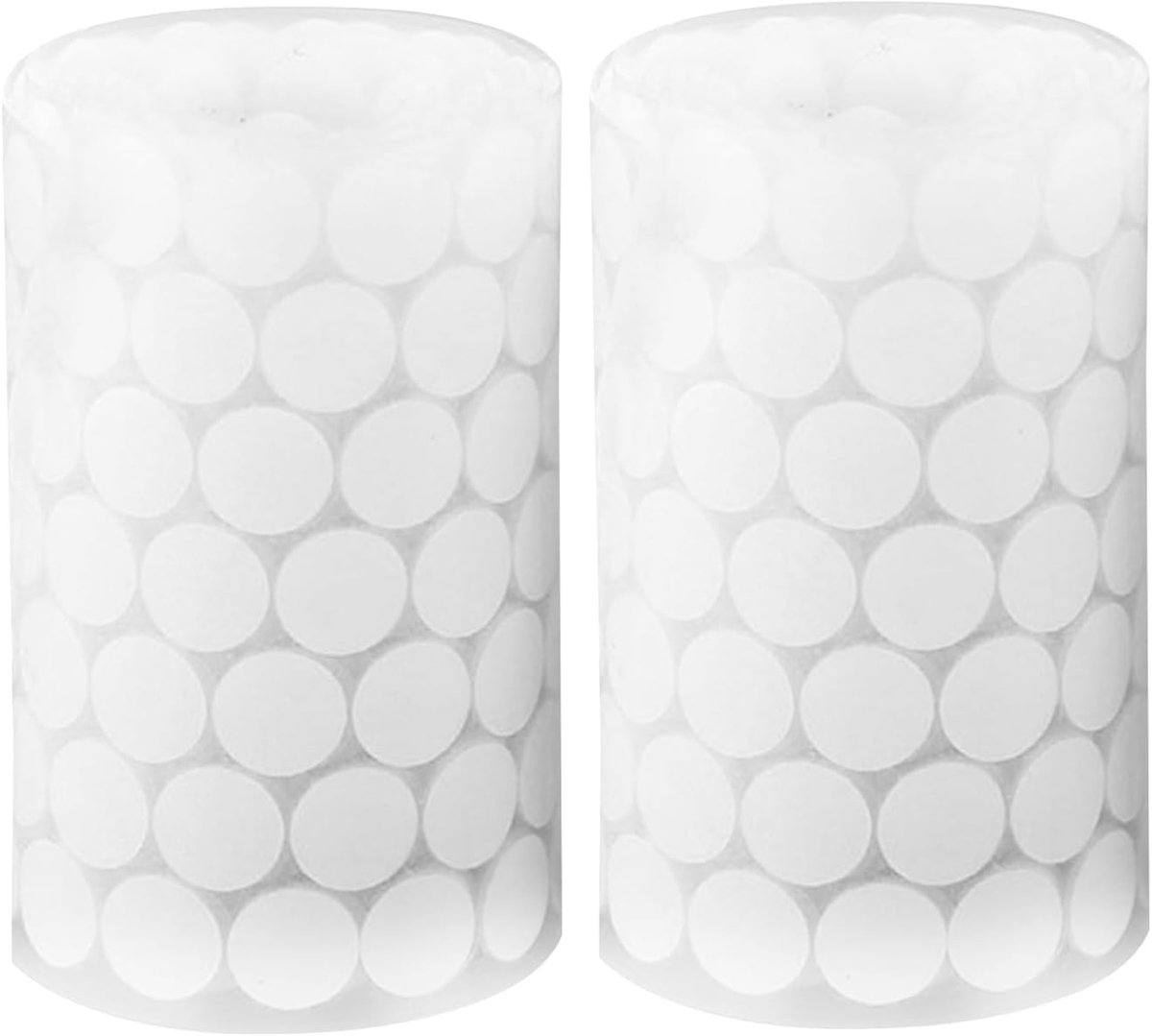 SnelShoppen - Pack van 1000 Hechtpunten, 15 mm Diameter, Dubbelzijdige Hechtdots, Nylon en Polyester, Sterke Hechtpunten voor DIY Projecten, Papier, P