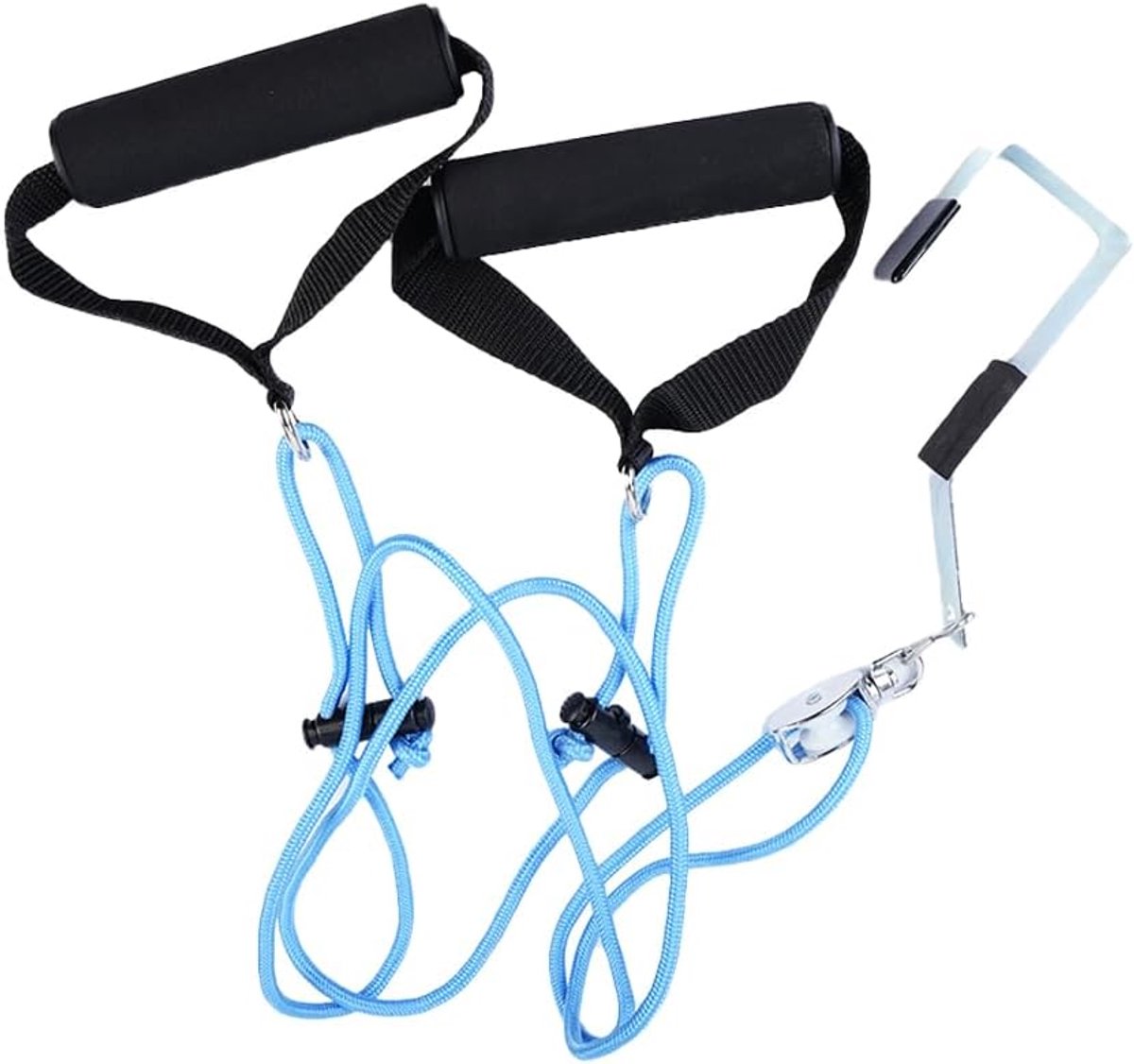 SnelShoppen - Shoulder Pulley Over the Door Herstel Systeem - Rehabilitatie voor Bevroren Schouder, Arm Therapie, Flexibiliteit en Kracht Verbetering,