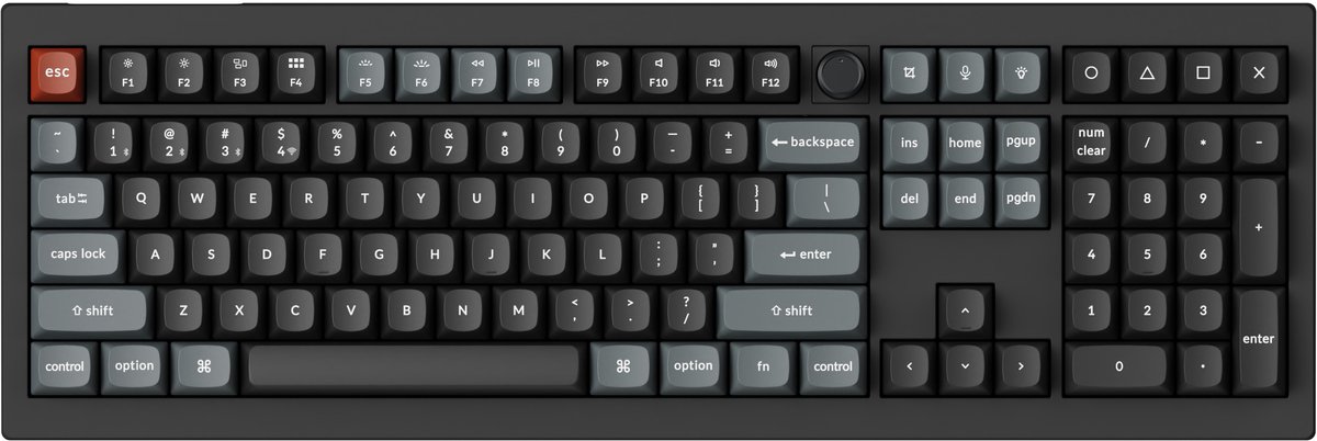 Keychron V6 Ultra - Mechanisch Toetsenbord - Rode Switch