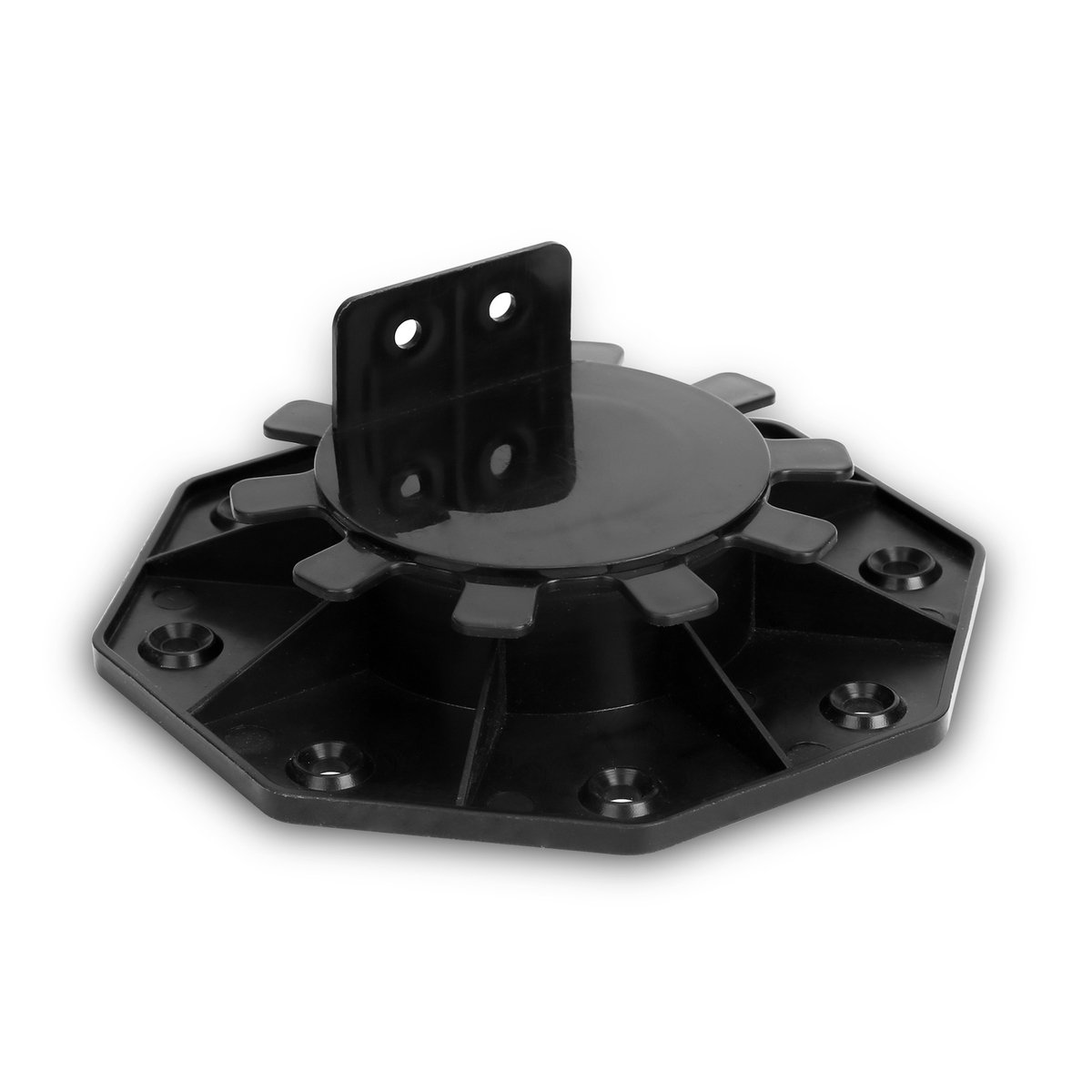 Verstelbare terrasdragers 30-60 mm - 10 stuks - Polypropyleen - Vlonderdrager in hoogte verstelbaar - Voor houten vlonders, WPC en terrastegels