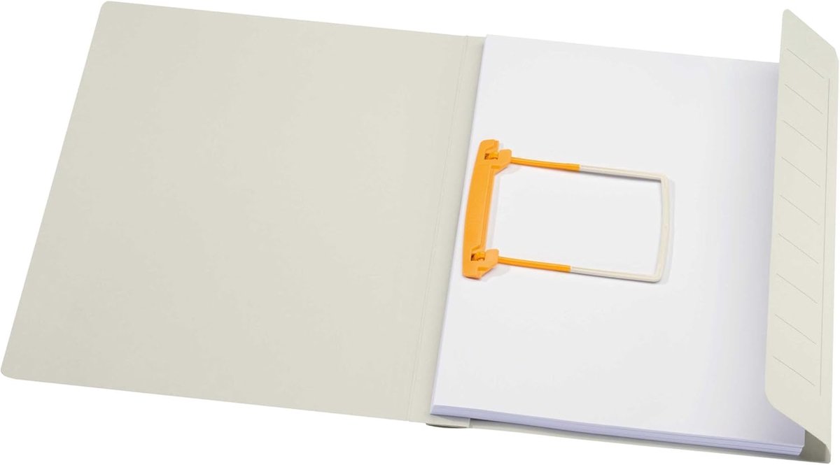 3103307 Secolor Clipmappe A4, karton, verpakking van 10 stuks, grijs