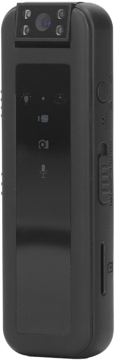 Draagbare Camera - Mini Videorecorder - Activiteiten Vastleggen - 180 Graden Roterend - 1080P HD - Zwart