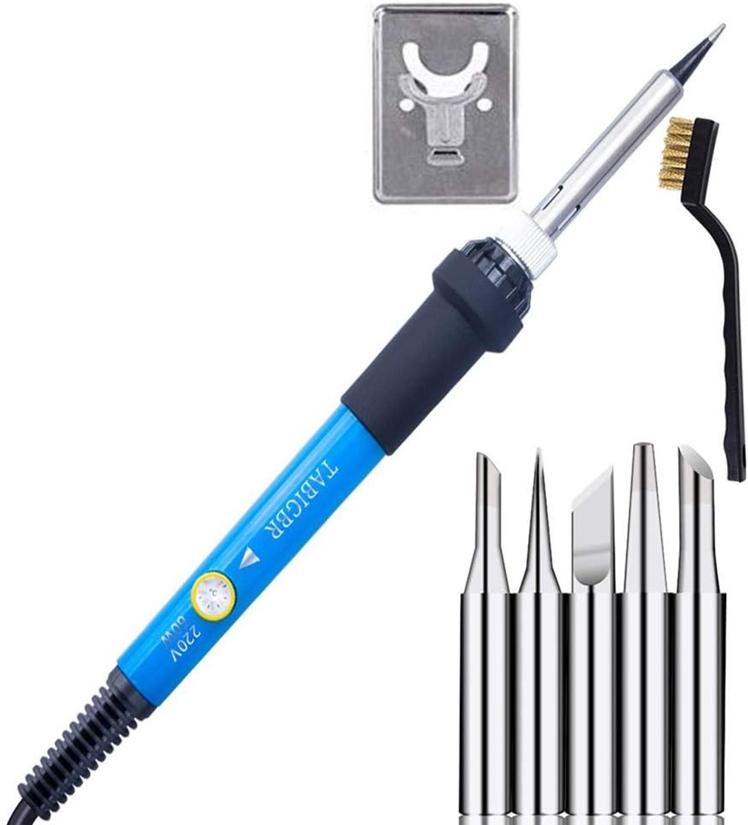 Houtverbranding Gereedschap Kit - Zwart - Professionele Pyrografie Pen Set met Verstelbare Temperatuur - Voor DIY Hout- en Leerprojecten