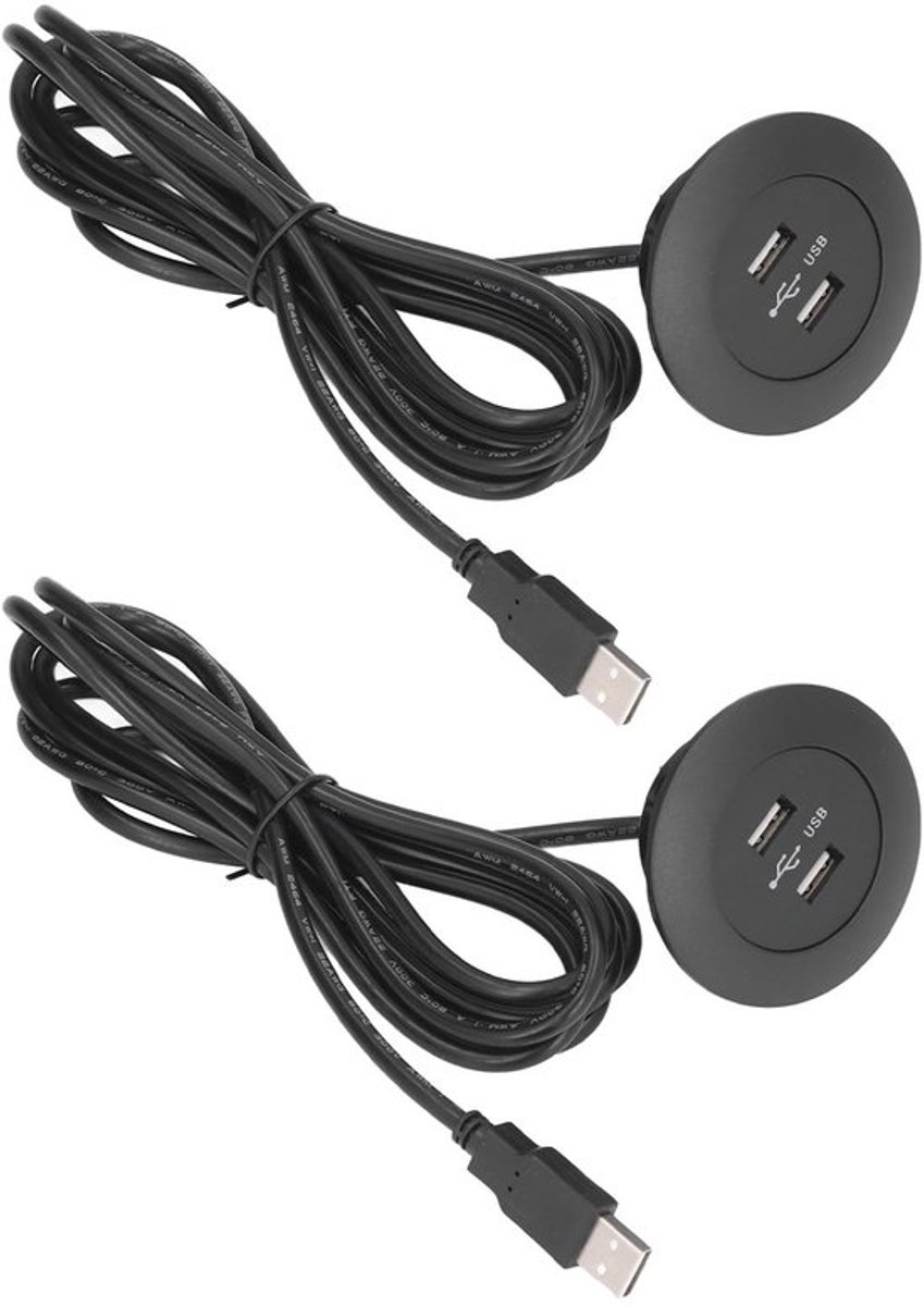 Universele USB-Laadaansluiting voor Inbouwmontage
