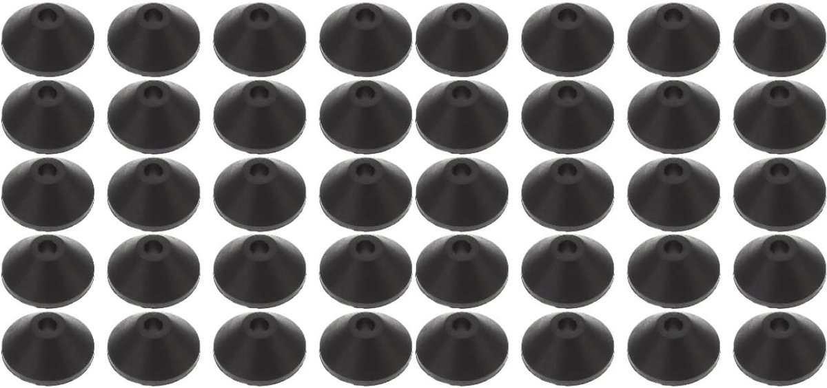 SnelShoppen - Set van 40 Afsluitringen, Rubber Taper Washers voor Toiletzit Schroeven, Rubber Toiletschroeven, Conische Rubber Schroeven, Vervangingsk