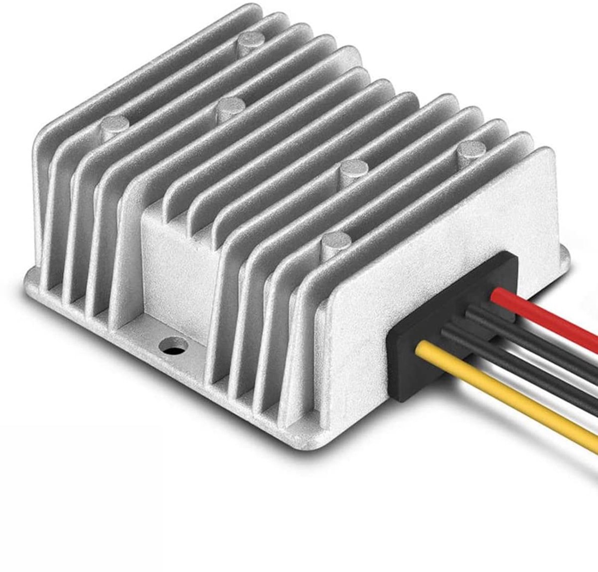SnelShoppen - DC 8V-40V naar 12V 5A 60W Automatische Stap Op Neer Spanning Regulator Converter, IP68 Waterdicht DC-DC 12V Spanning Stabilizer voor Ven