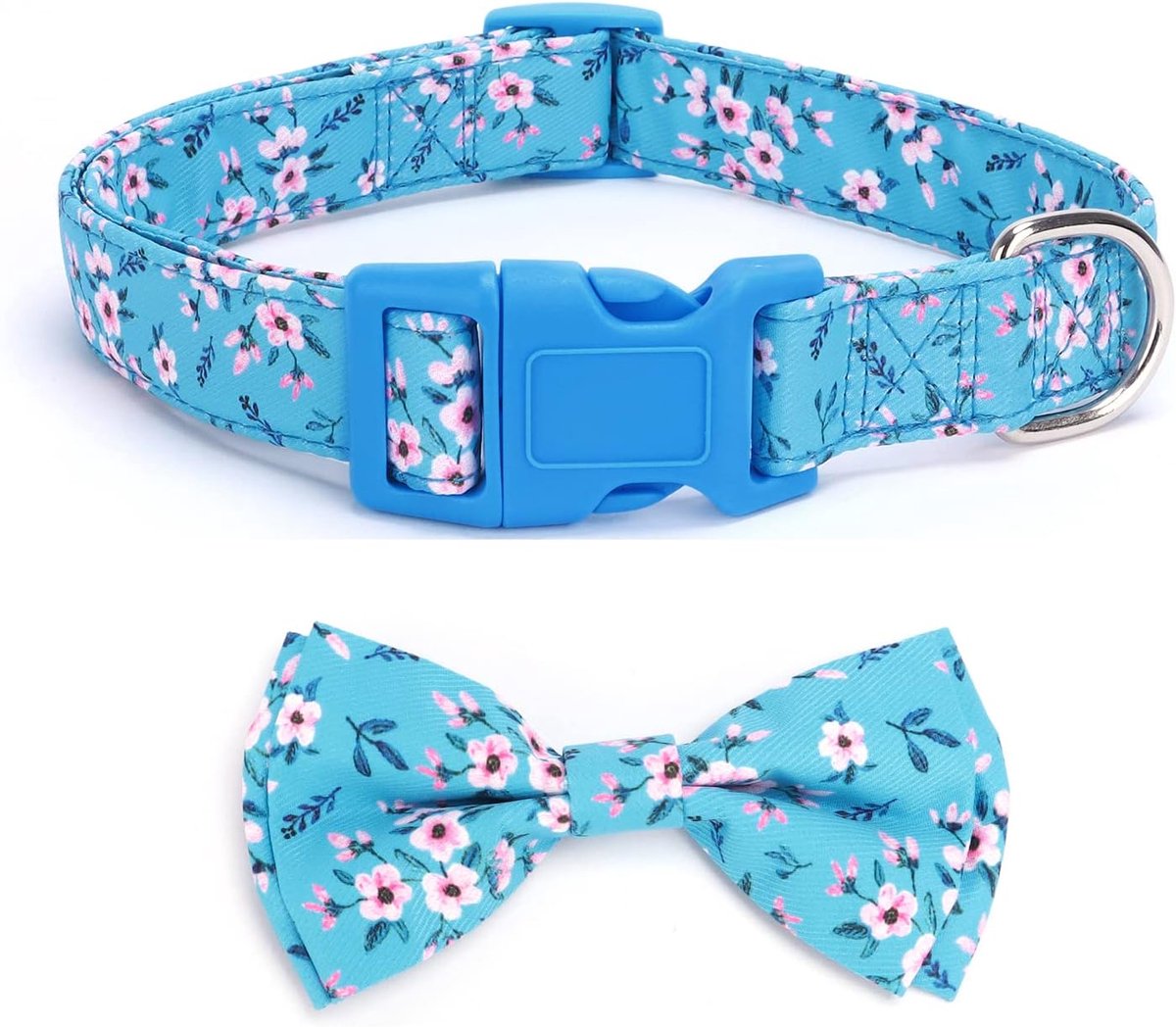 SnelShoppen - Soft Comfortabele Strikje Halsband, Verstelbare en Afneembare Strikje Halsband voor Honden, Katten, Dames, Meisjes, Kleine en Middelgrot