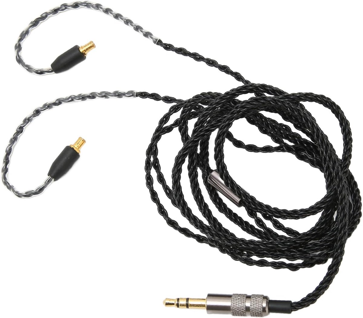 SnelShoppen - A2DC Jack Hoofdtelefoon Kabel 3.5mm Vervangingskabel voor CKS1100 E40 E50 E70 LS200 LS300 LS400 CKR90 CKR100 LS50 LS70 - Duurzaam en Sti