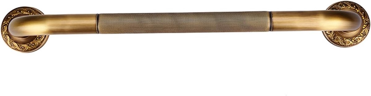 SnelShoppen - Douchehandgreep 48cm Badhandgreep Wandbeugel Veiligheidsbeugel Antieke Bronzen Metalen Handgreep Voor Senioren en Kinderen