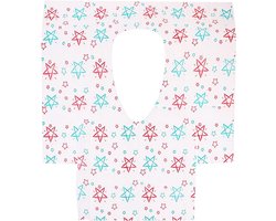CENPEK 25 PCS Disposable Toilet Cushions Non-Woven Fabric Non-Slip Toilet Seat Cover for Shopping Malls Hotel - ShopVlot
