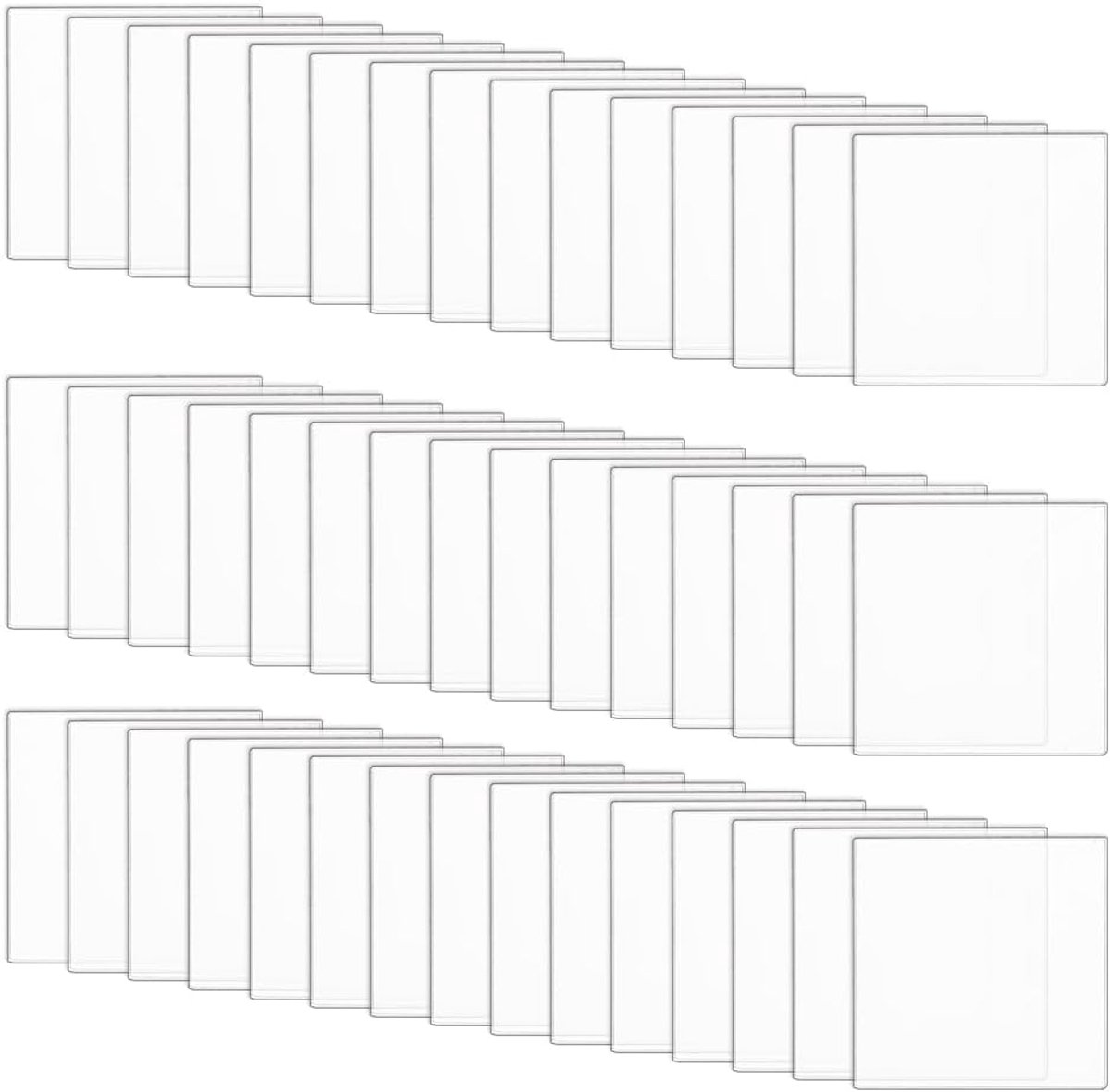 SnelShoppen - 50 Stuks Duidelijke Miniatuur Basis 25x25mm Vierkante Acryl Actiefiguur Display Bases 2mm Dikte Miniatuur Basis Blank Acryl Mini Vierkan