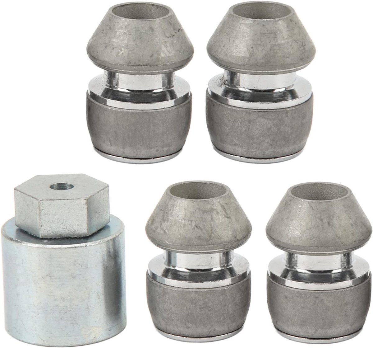 SnelShoppen - Wheel Nut Lock Kit - Sluitset LR037026 - Vervanging voor LAND ROVER DISCOVERY SPORT en FREELANDER 2 - Hoogwaardige Metalen Beveiliging -
