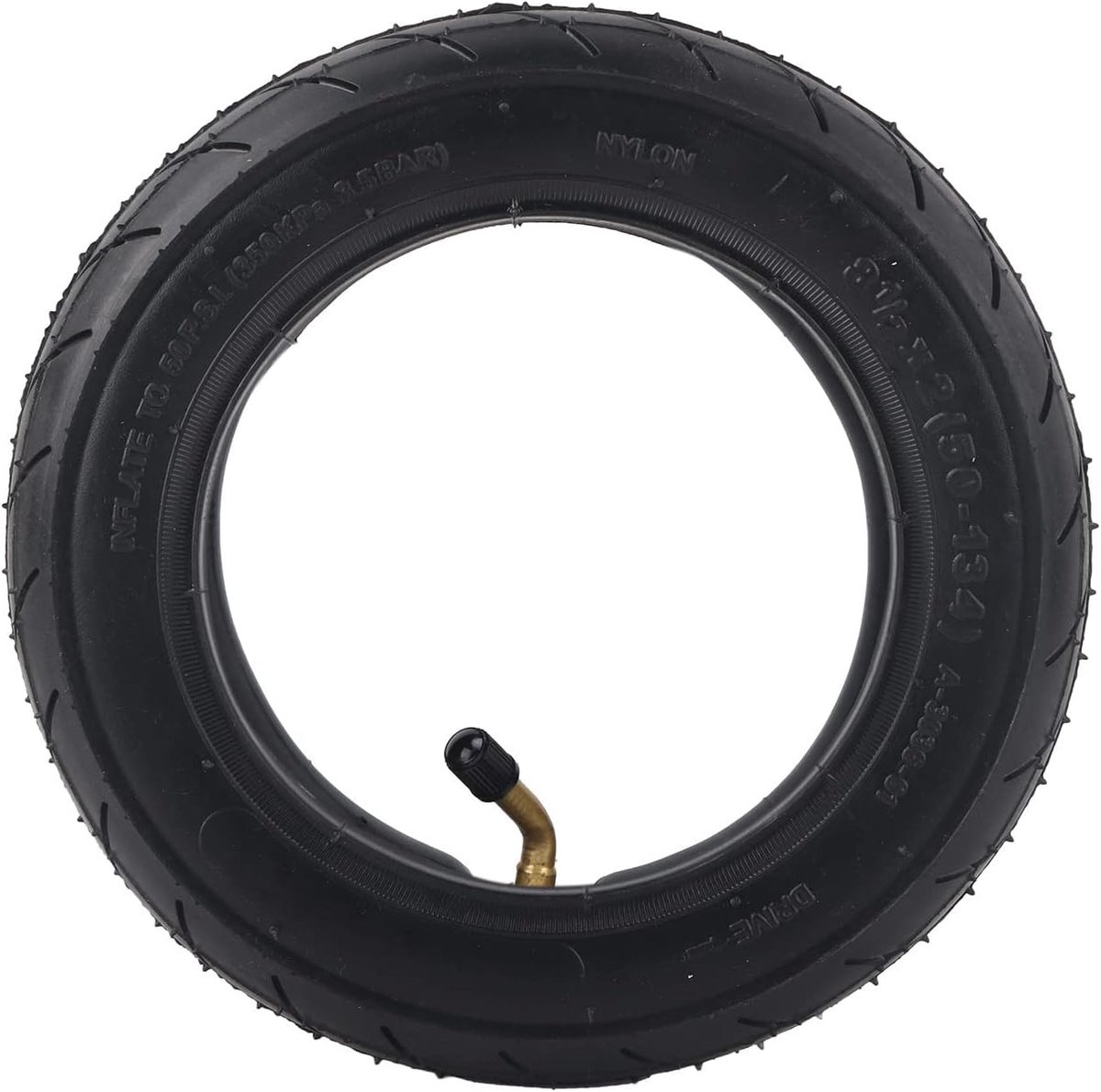 SnelShoppen - 8.5 Inch Pneumatische Banden voor Elektrische Scooter - 81/2x2 (50-134) - Rubber, Slijtvast, Waterafstotend, Antislip - Veilig en Comfor