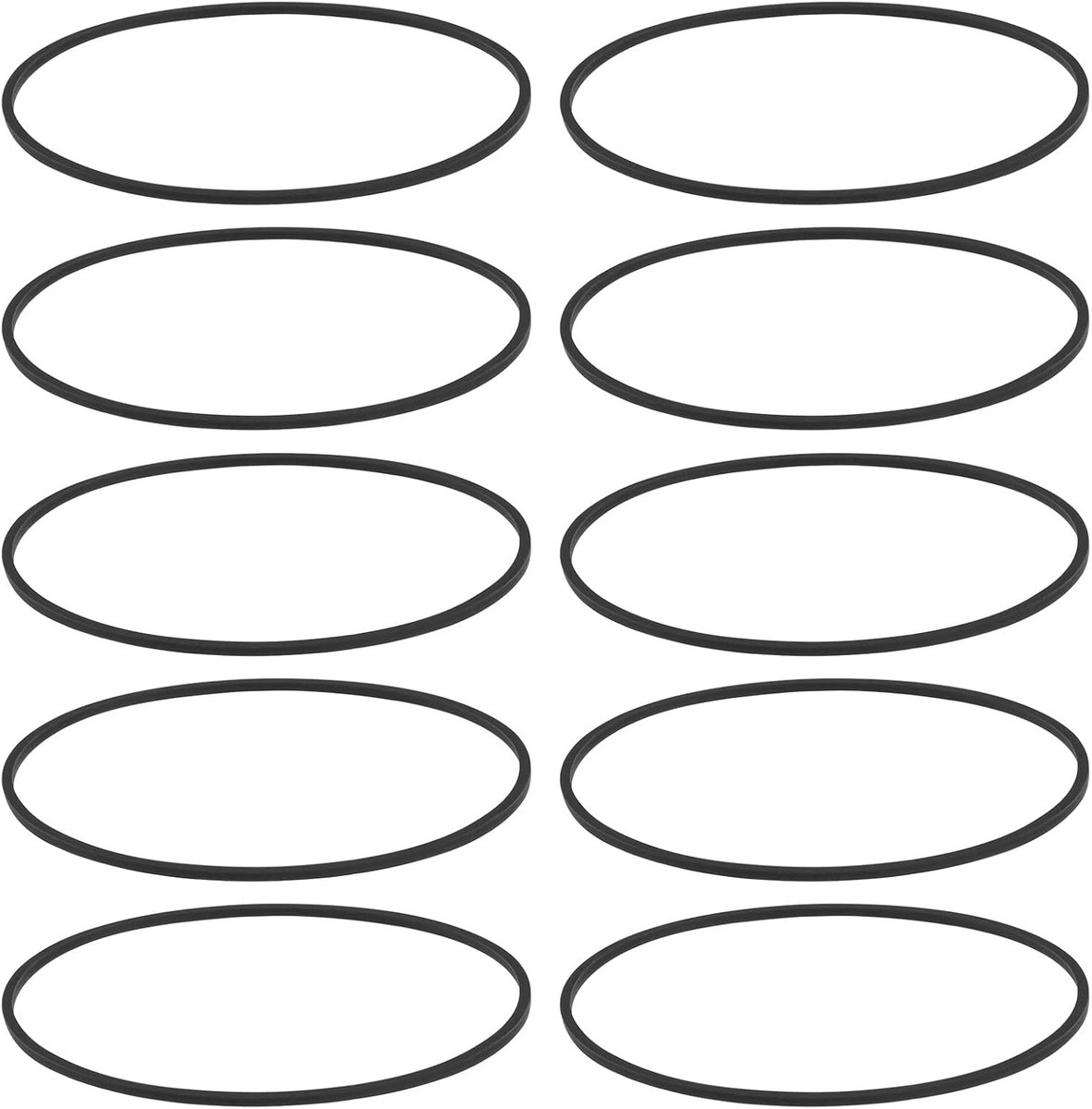 SnelShoppen - 10Pcs 1-1/2" 40mm Afvoerafvoer Rubber Dichting Wasbak Bad Seal Gasket voor Waterdichte Verbindingen in Keuken en Badkamer