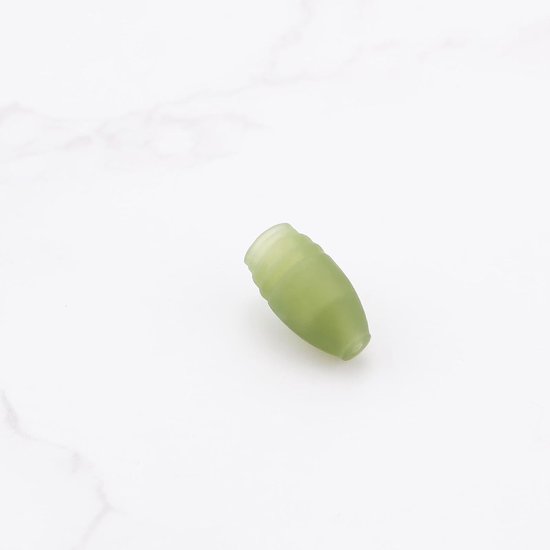 Dailygoods- Rubber Connectors 30x Groen - Elastische Connectoren - Duurzaam Rubber - Veilig Vergrendelingsmechanisme - Geschikt voor Visgerei - Afmetingen 11x5.5mm - Stopper van Dailygoods — afbeelding 4