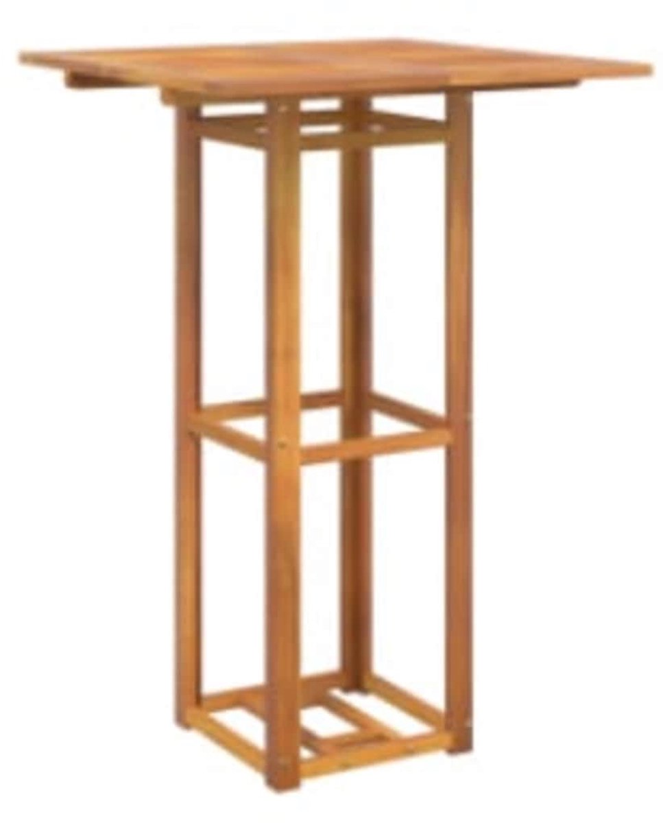 vidaXL Bistrotafel 75x75x110 cm massief acaciahout