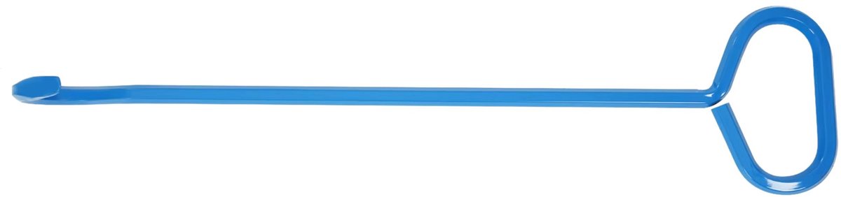 2 stuks 24 inch (61 cm) veelzijdige hijshaken – Voor diverse hijs- en tilliften toepassingen in werkplaatsen en industrie – Multifunctionele J-vormige haak voor veilig en flexibel tillen – Sterk staalmateriaal – blauw kleur