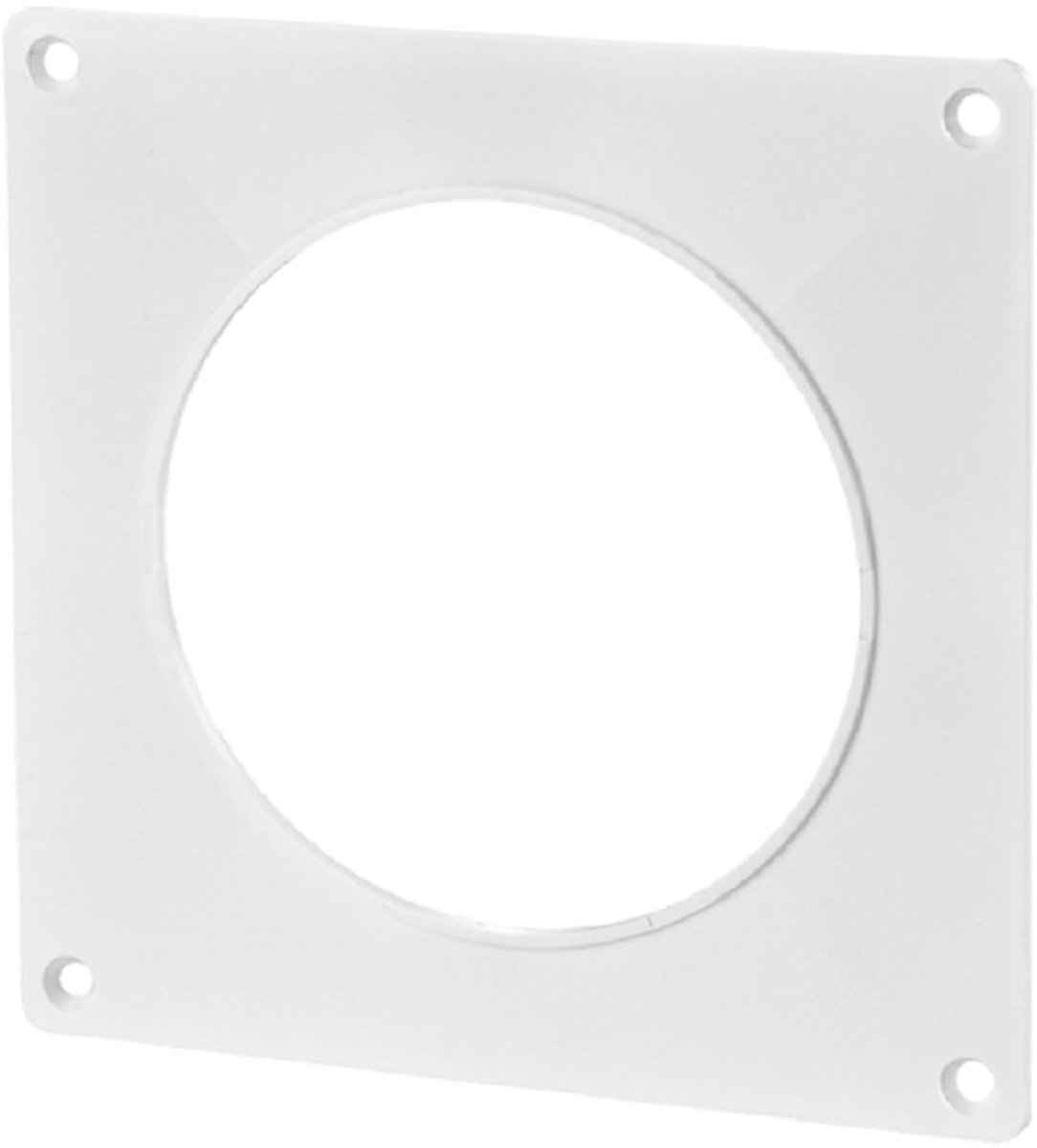 Solidchoice - Wandmontageplaat voor PVC Ventilatiebuis 100 mm