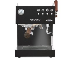 Ascaso Steel Duo Plus Espresso machine, semi-pro - Zwart/Hout