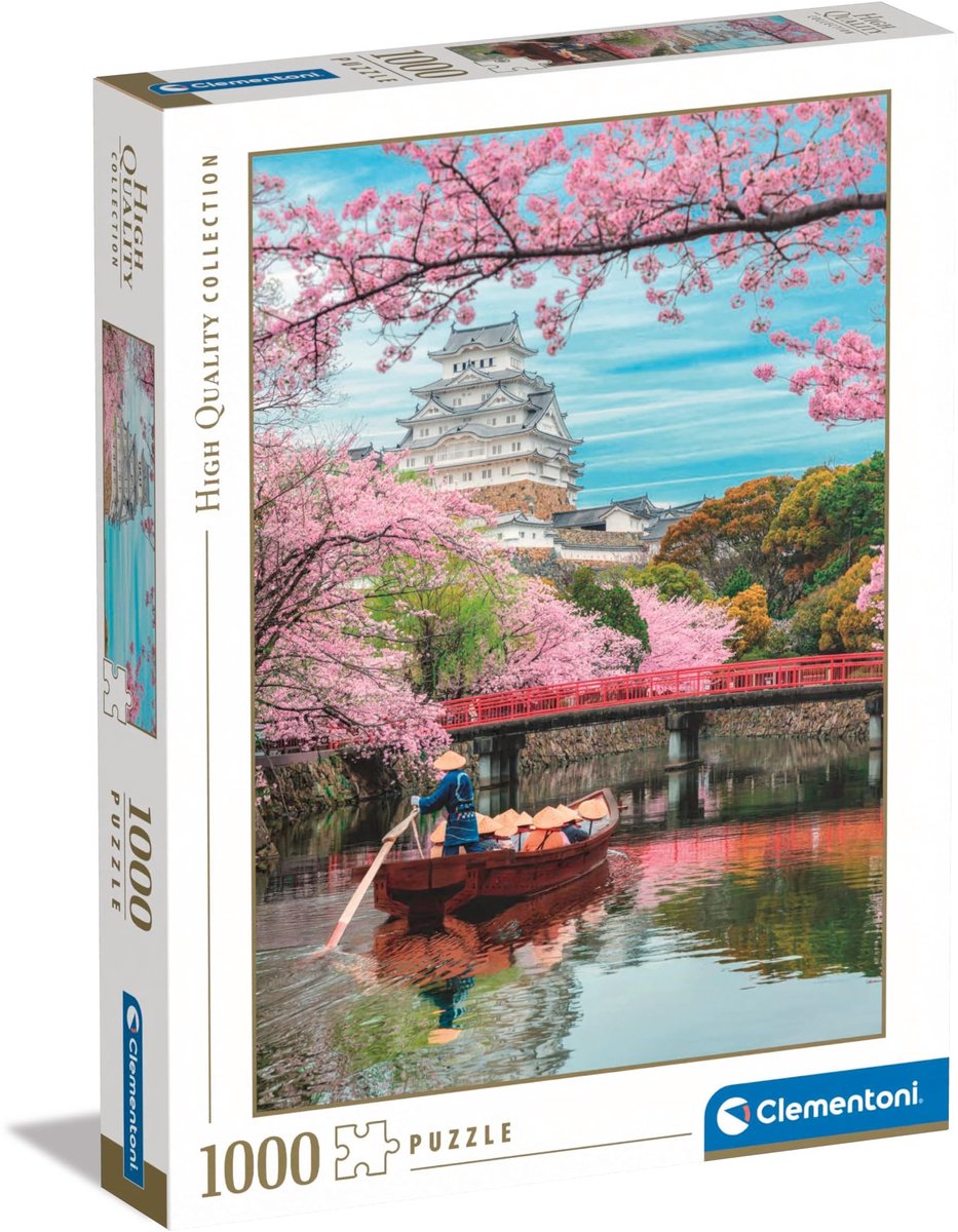 Solidchoice - Puzzel Himeji Castle in Spring - 1000 Stukjes