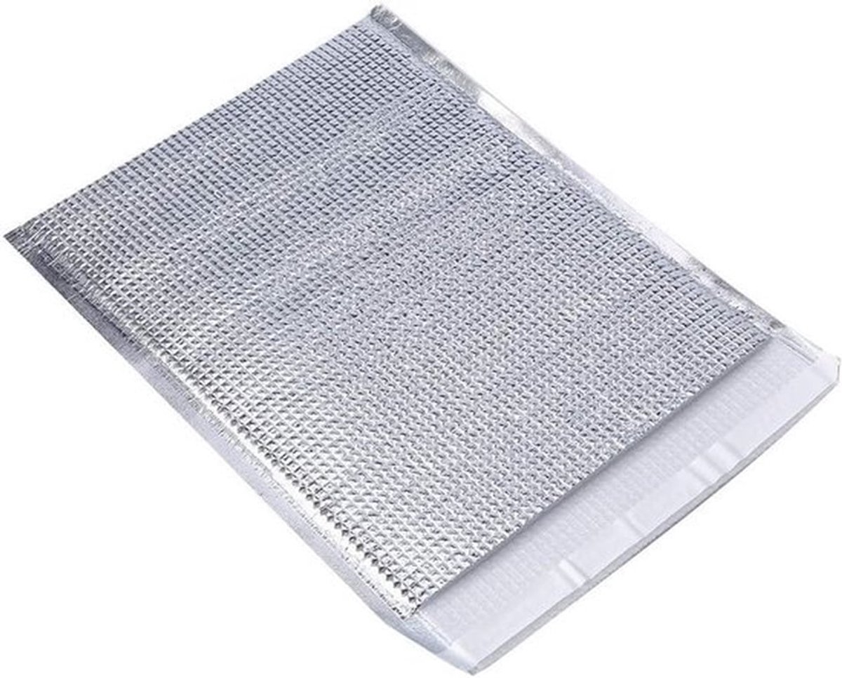 Isolerende Sandwich Tassen voor Voedselopslag - Waterdichte Aluminium Folie Koeltas voor Reizen, School en Picknicks (25x30cm)