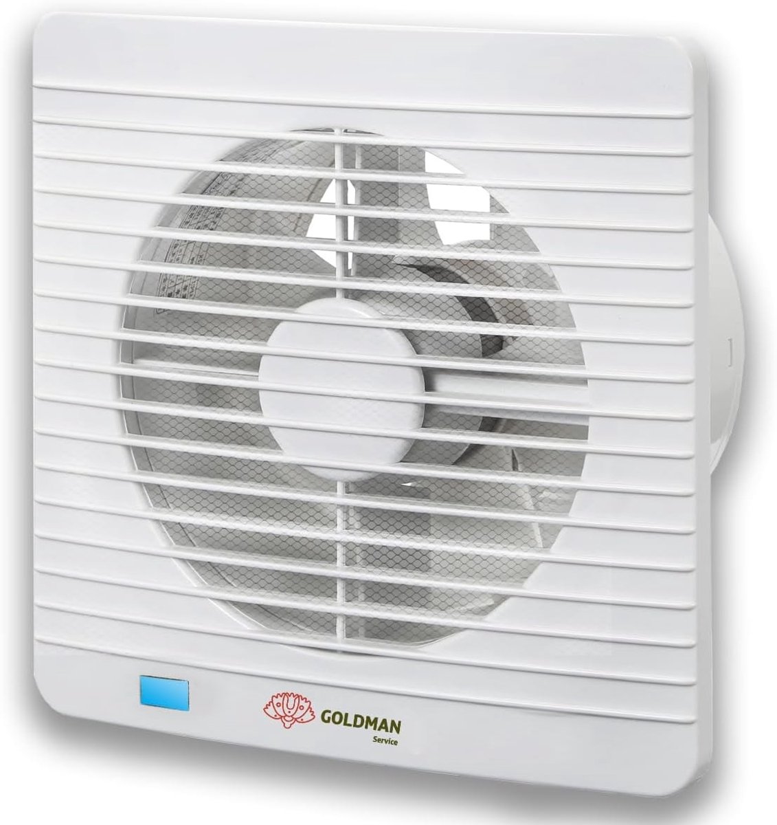 Badkamerventilator - Wit - 100 mm - Stille Afvoerventilator met Timer - Voor Badkamers en Toiletten