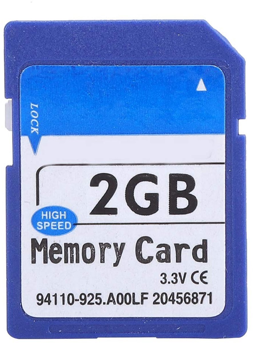 Solidchoice - Universele Hoge Snelheid Geheugenkaart voor Diverse Apparaten (2GB)