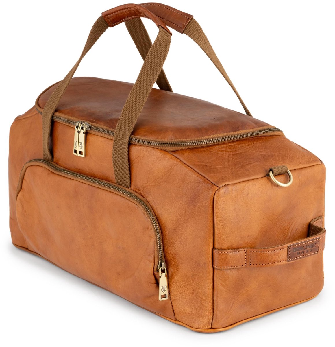 Solidchoice - Vintage Lederen Weekender Reistas voor Avonturen