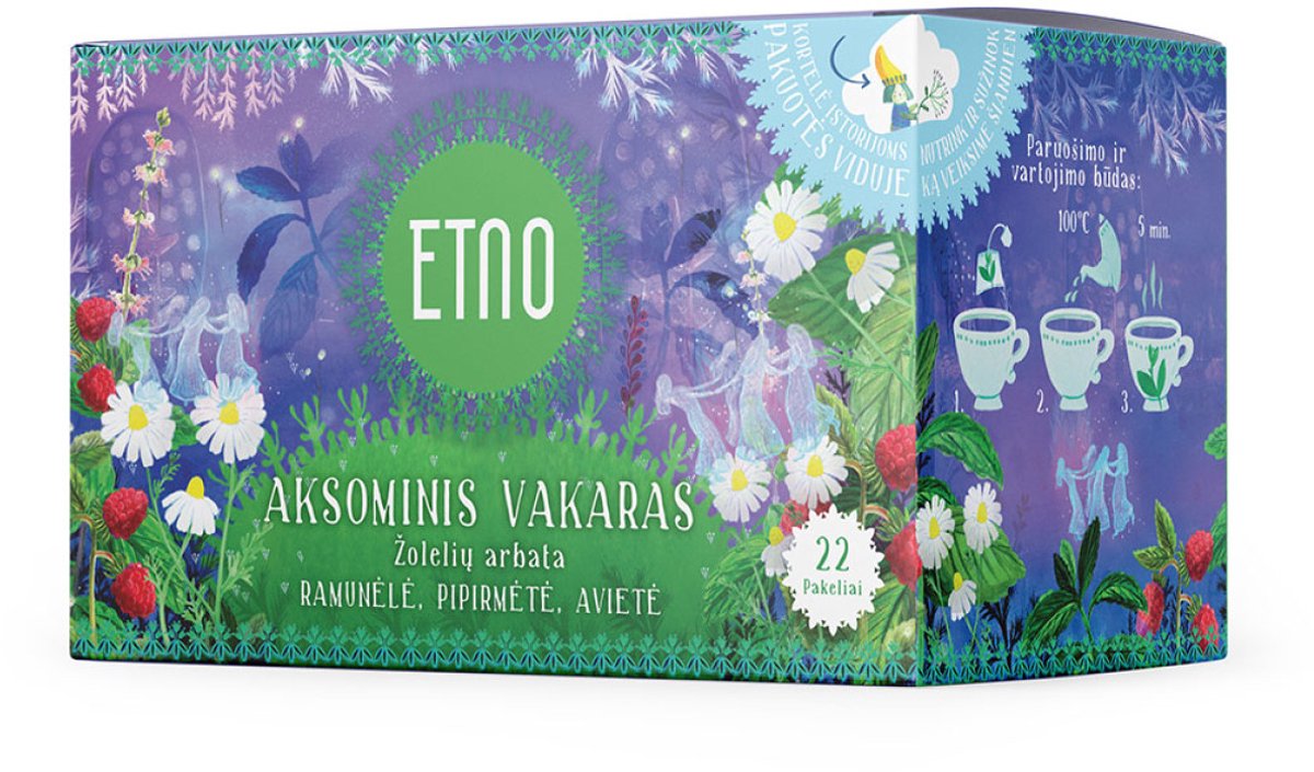 Kruidenthee ETNO Velvety Evening, 22 stuks