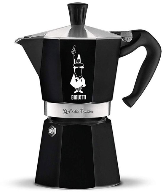 BIALETTI MOKA EXPRESS BLACK 6 CUPS