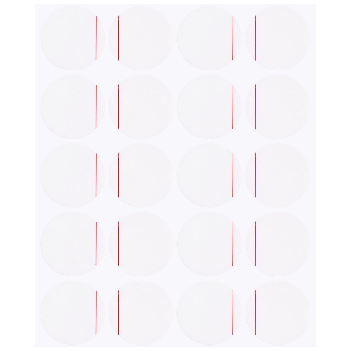 Solidchoice - 20 Stuks Beschermfolie voor Horloges, 30mm Rond