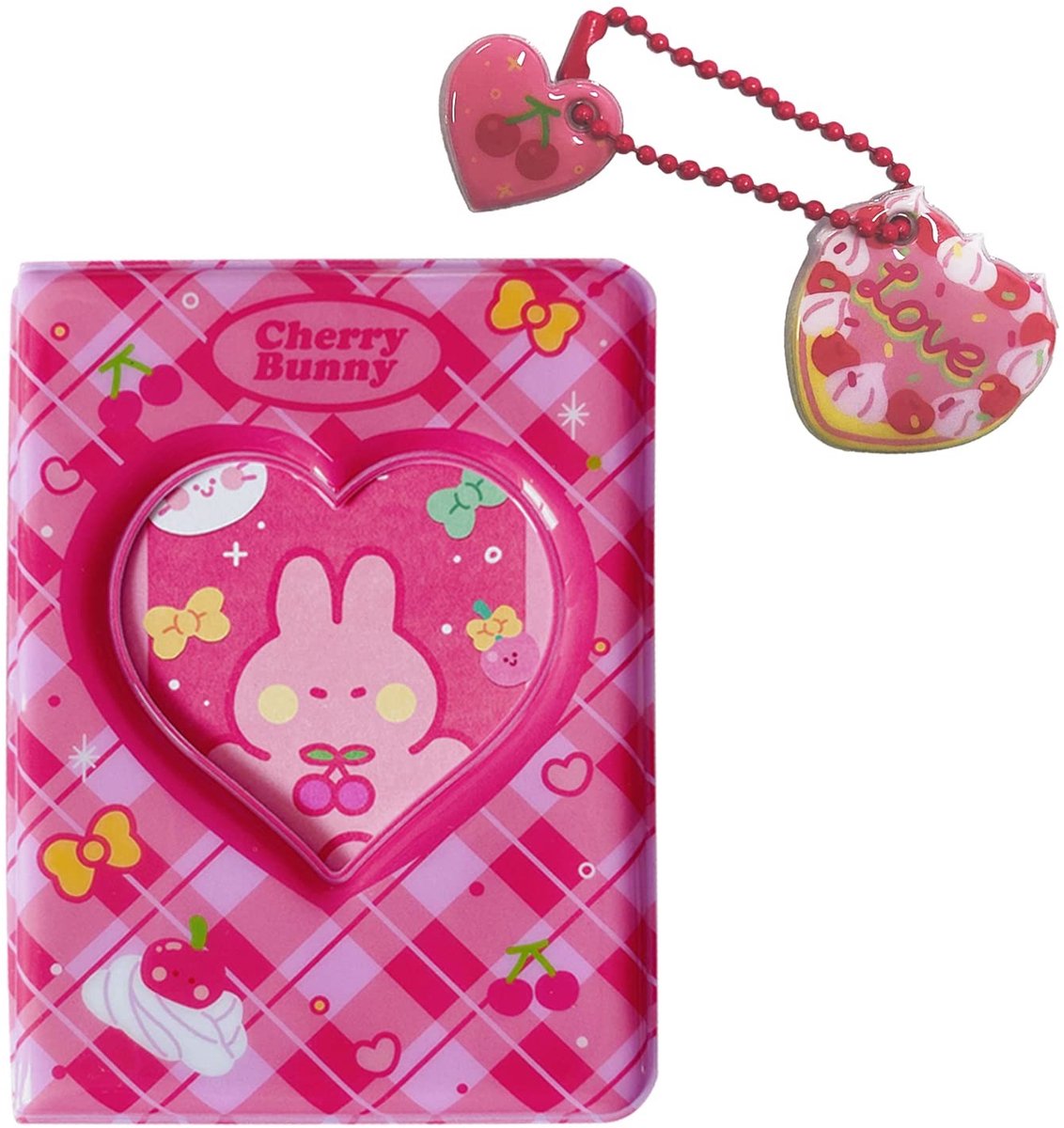Solidchoice - Mini Fotoalbum met Love Cake Accessoire, 1 stuk