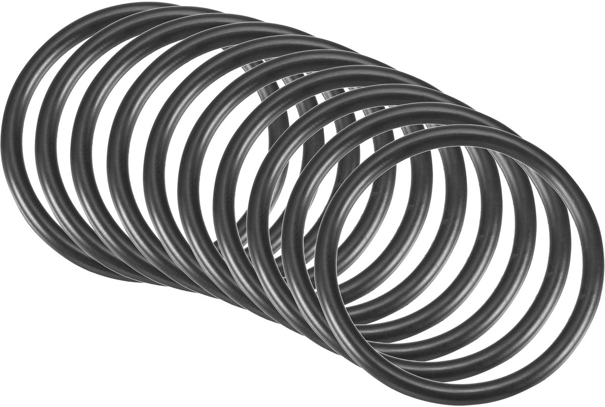 Solidchoice - Set van 10 Nitril Rubber O-ringen voor Hydraulische Reparaties