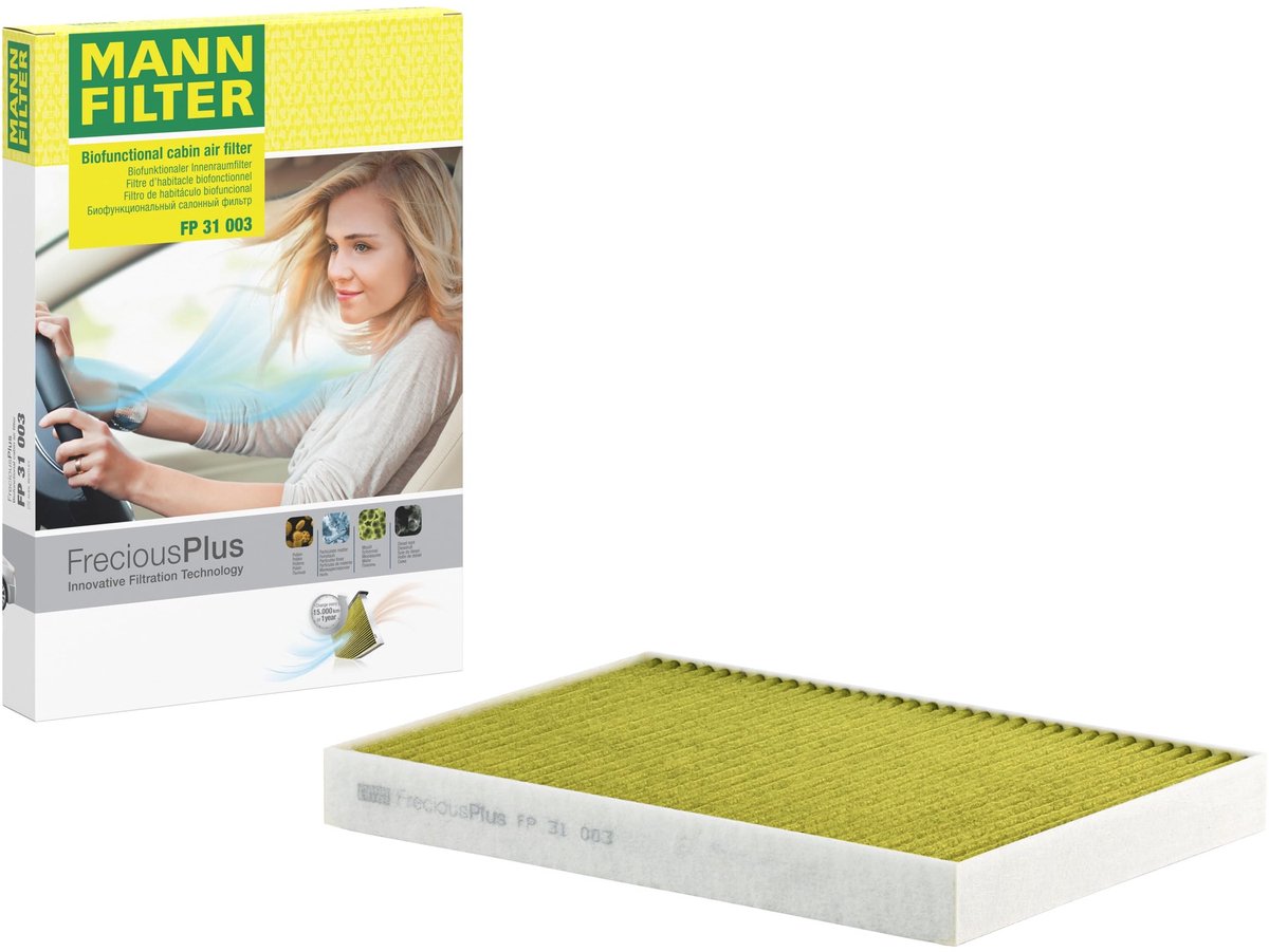Solidchoice - Biofunctioneel Pollenfilter voor Auto's