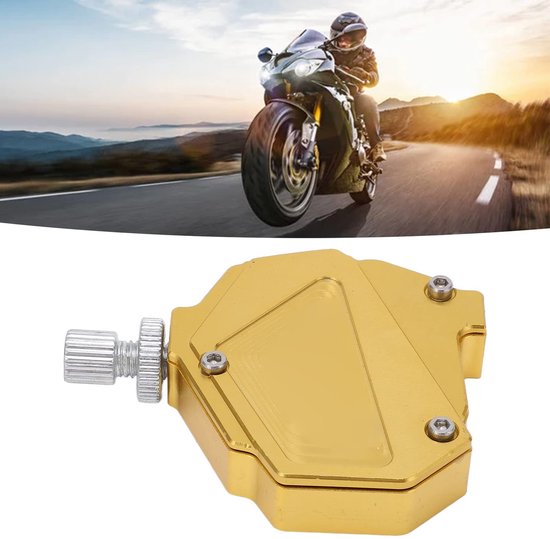 Stuntkoppeling Trekkabelhendel - Koppelingskabel Easy Pull-systeem - Gouden Universele Motorfiets Koppelingshendel - Aluminium Motoraccessoires Remsysteem van Merkloos	 — afbeelding 3