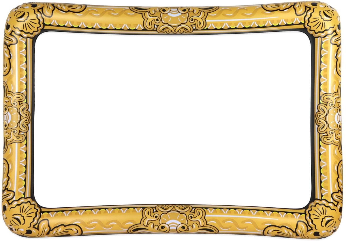 Solidchoice - Opblaasbaar Fotoframe 60 x 80 cm voor Feesten