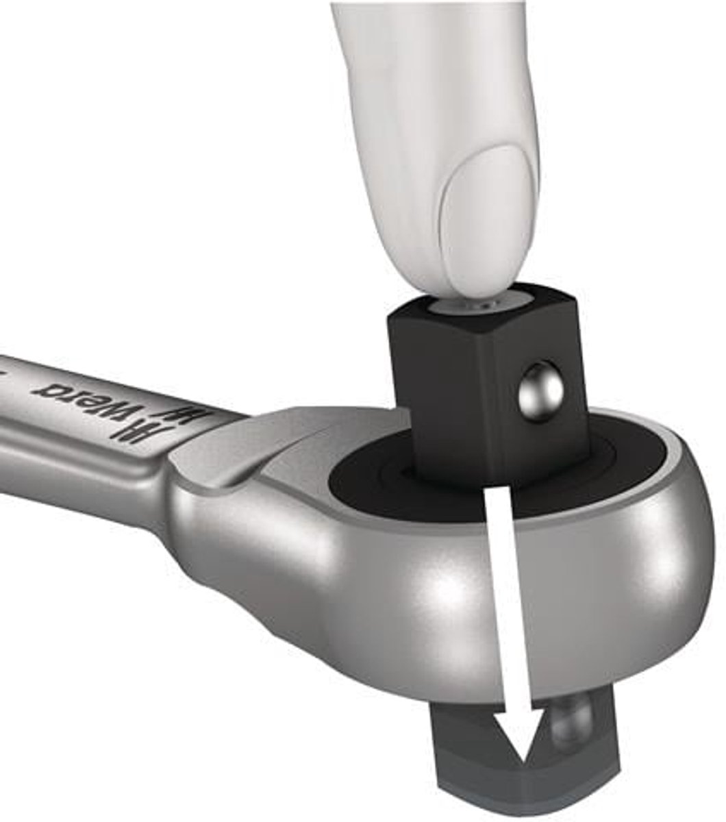 Wera 8100 SB 8 Zyklop Metal-ratelset, 29-delig gereedschapsset thumbnail 3