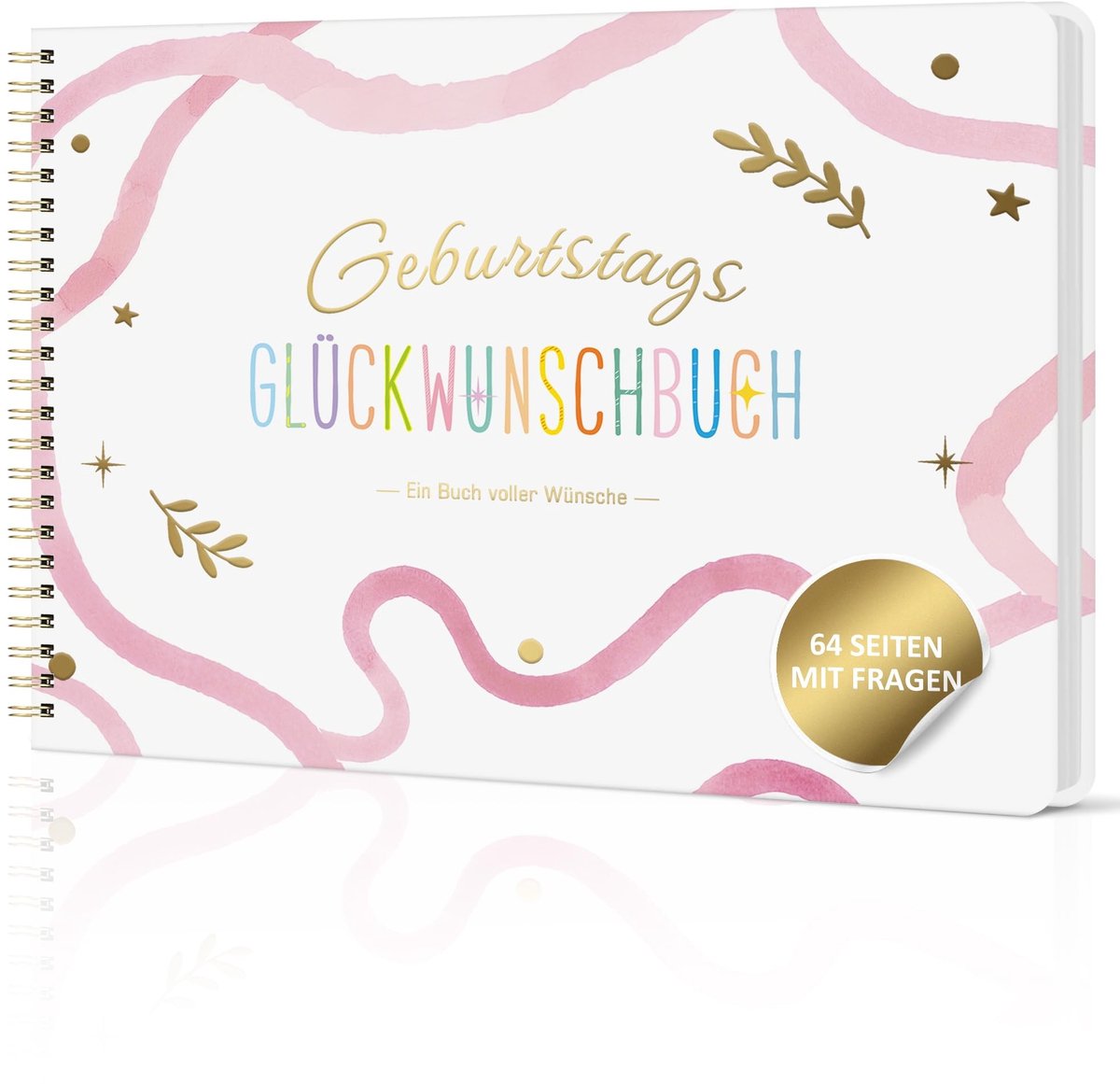 Solidchoice - Elegant Gastenboek in Rood voor Speciale Gelegenheden