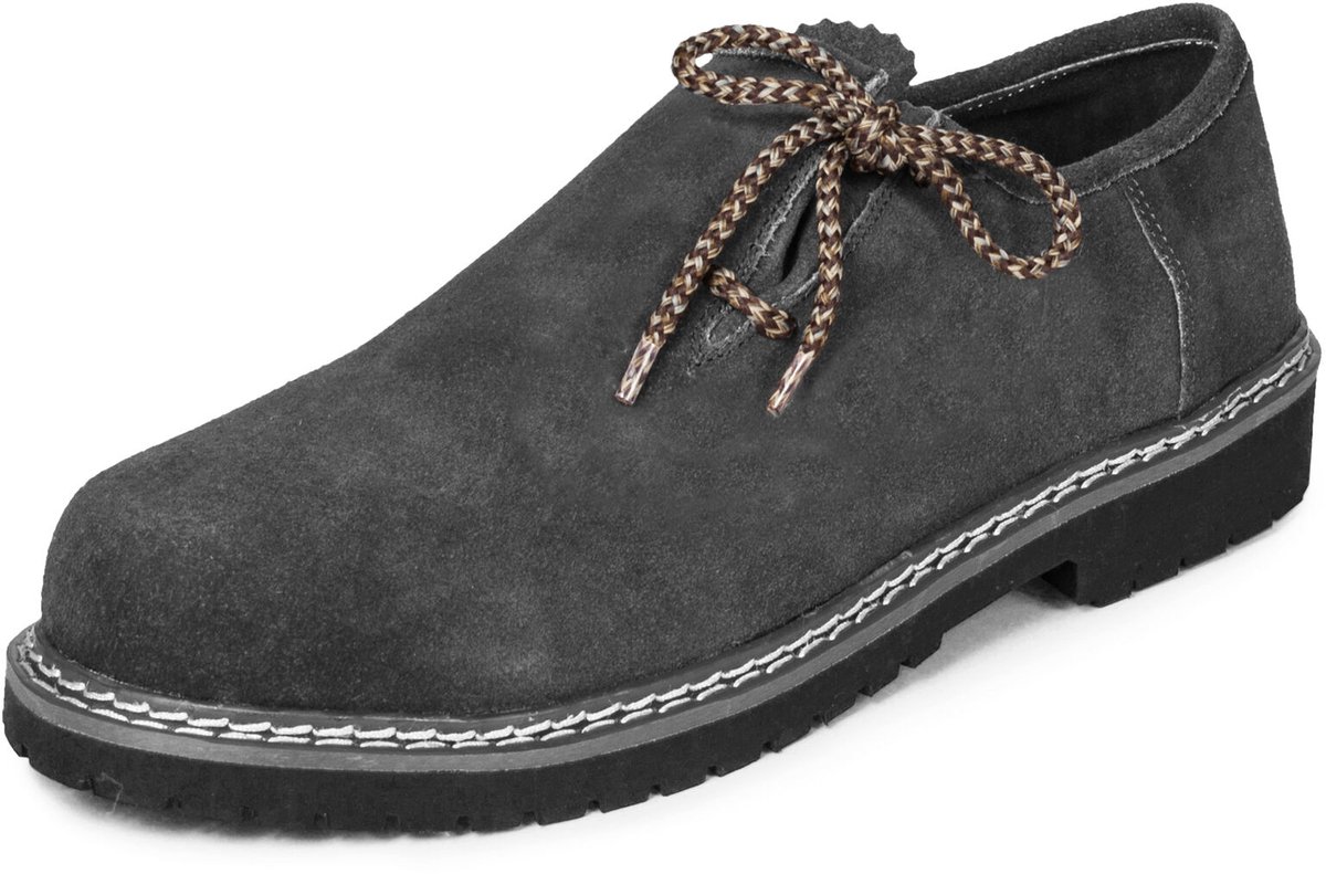 PAULGOS *Haferl*-schoenen van echt leer (traditionele Alpenstijl) – 4 kleuren, maten 39–47