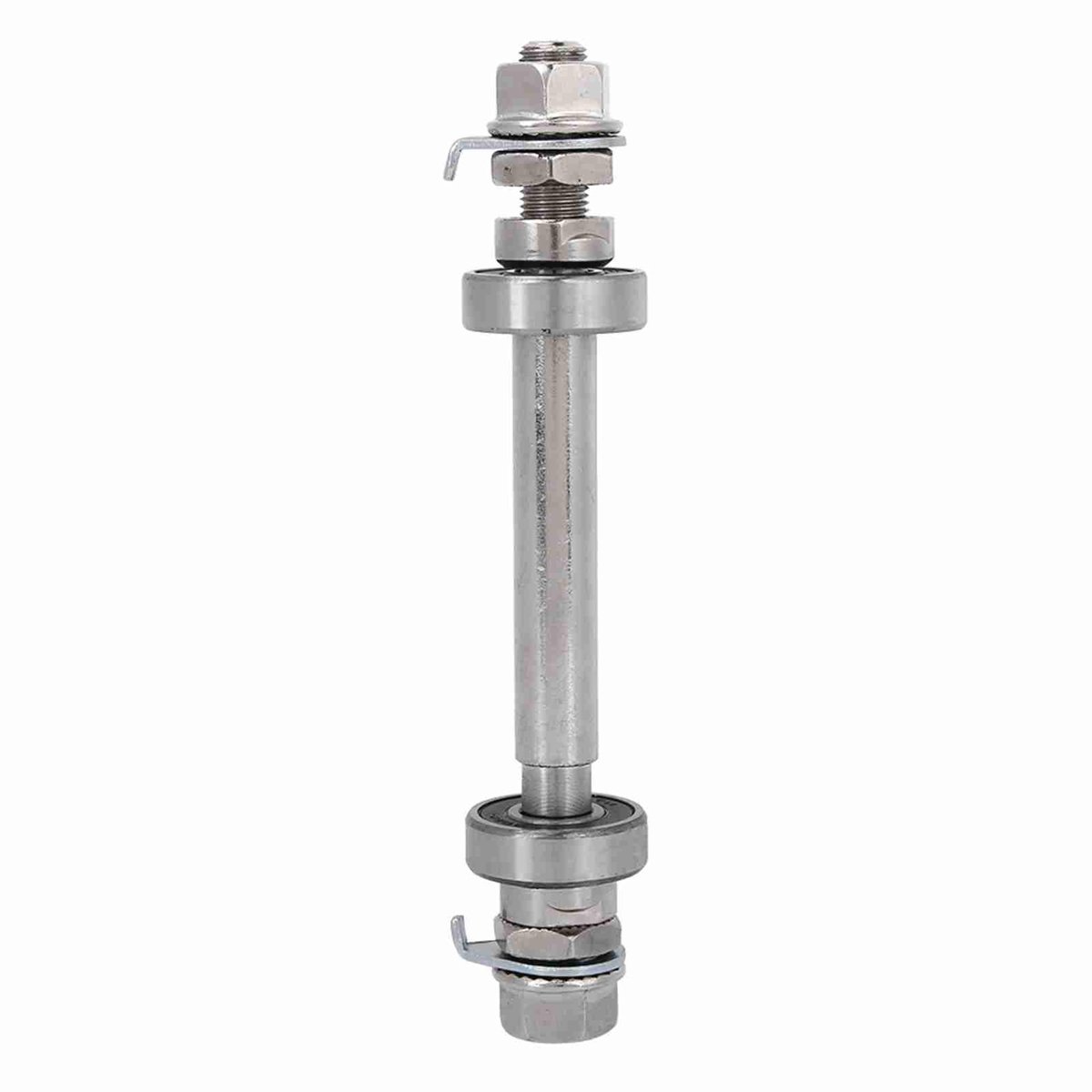 Solidchoice - Wielnaafas voor Fiets - Metalen Massieve As met 6000 Lager, 14 cm en 18 cm