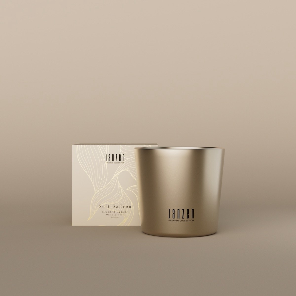 JANZEN Scented Candle Soft Saffron