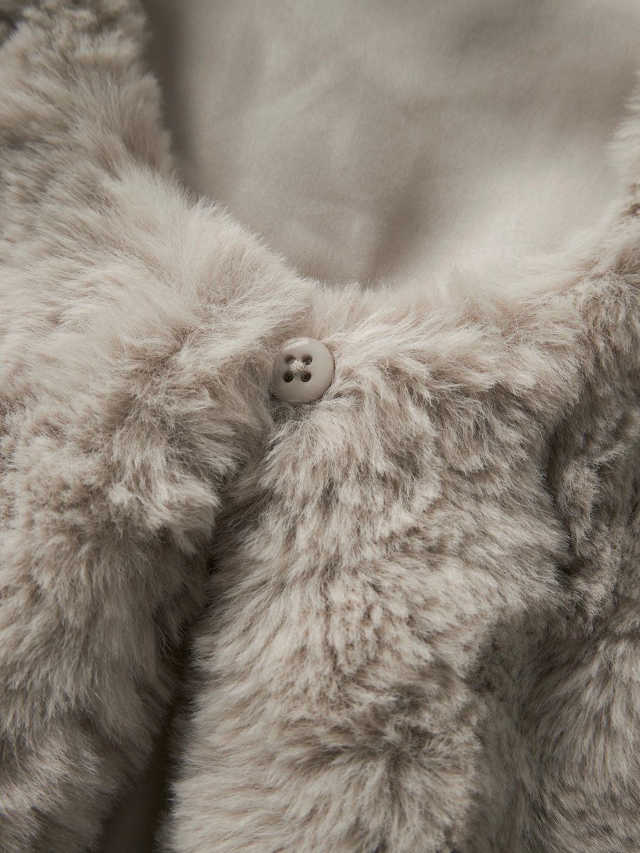 NAME IT - NMFNANIS FAKE FUR VEST Meisjes Blazer/Colbert