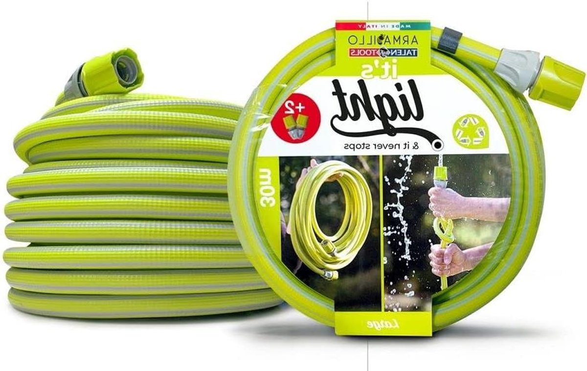 Tuinslang - Water slang - Tuin besproeien - Extra lichtgewicht - 30 meter - Beige
