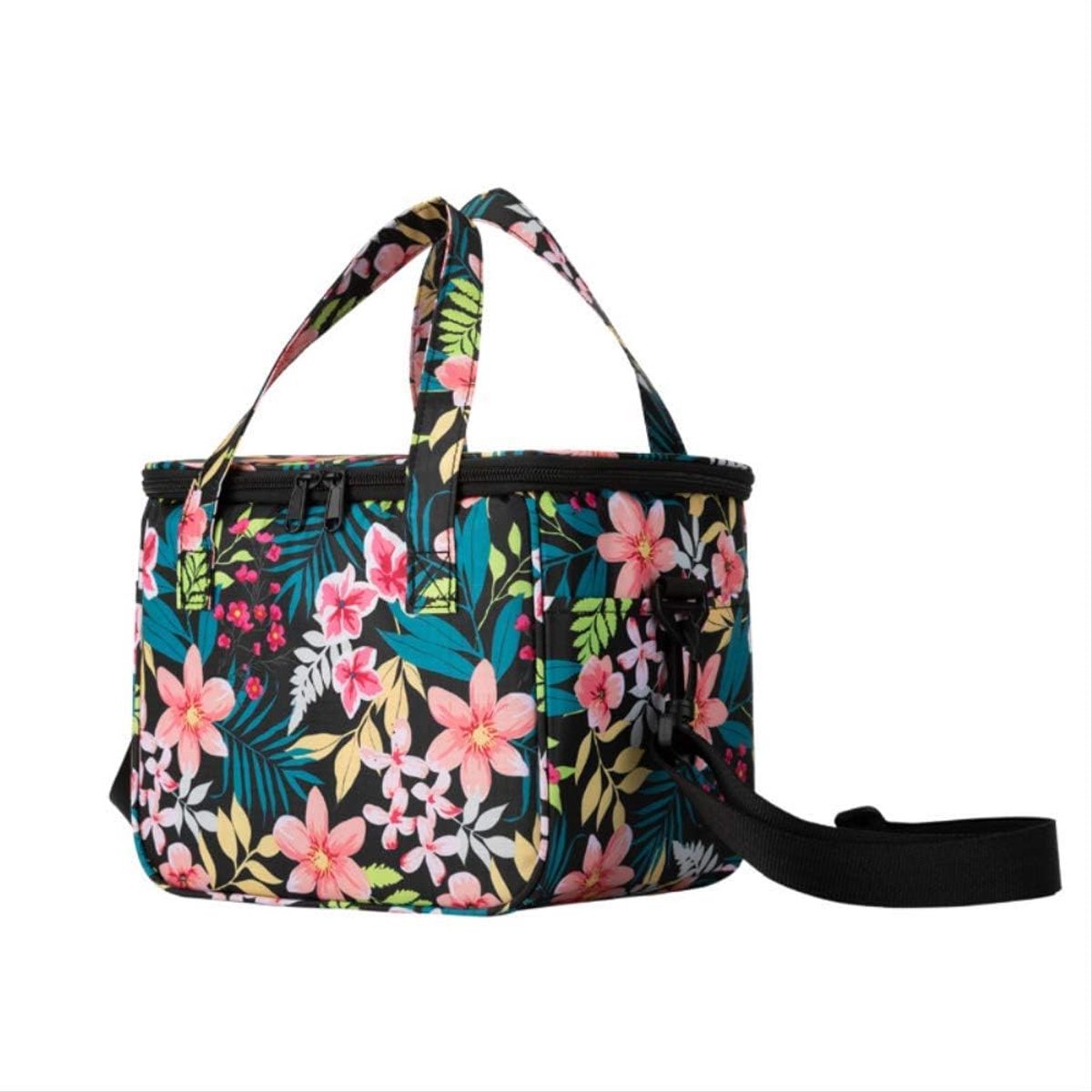Lunchbox Backpack Freezer New Oxford Cloth Oblique Span Mommy Bottle Bag Print Waterproof White Collar Lunch Bag 29 x - ShopVlot