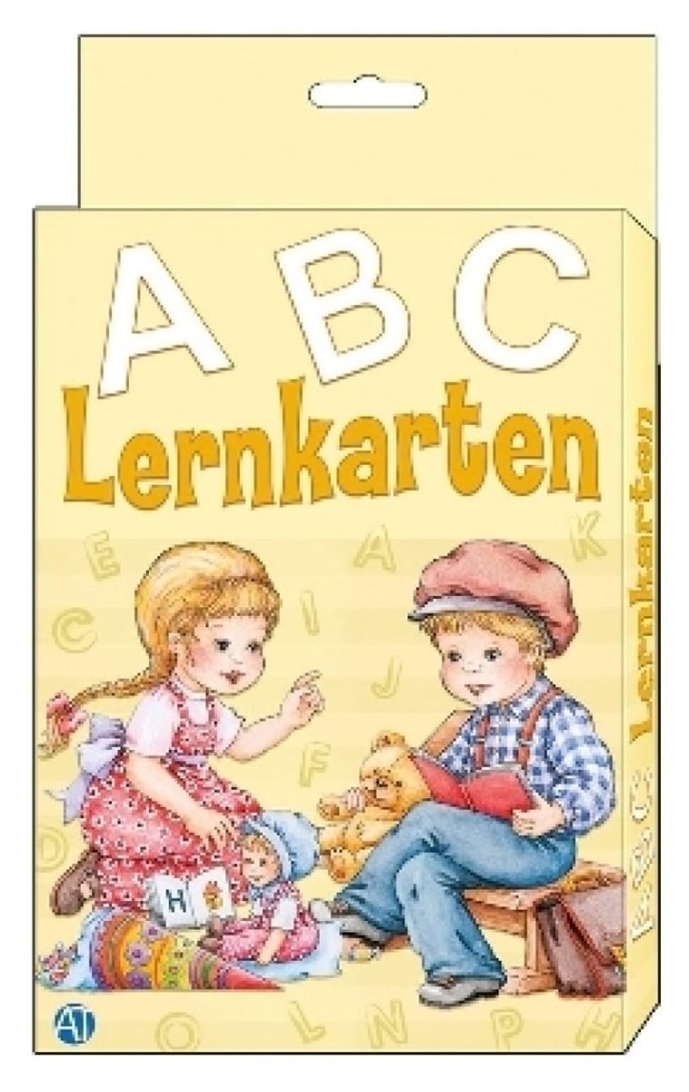 Lernkarten ABC: 6 x 10 cm, 27 Karten - ShopVlot