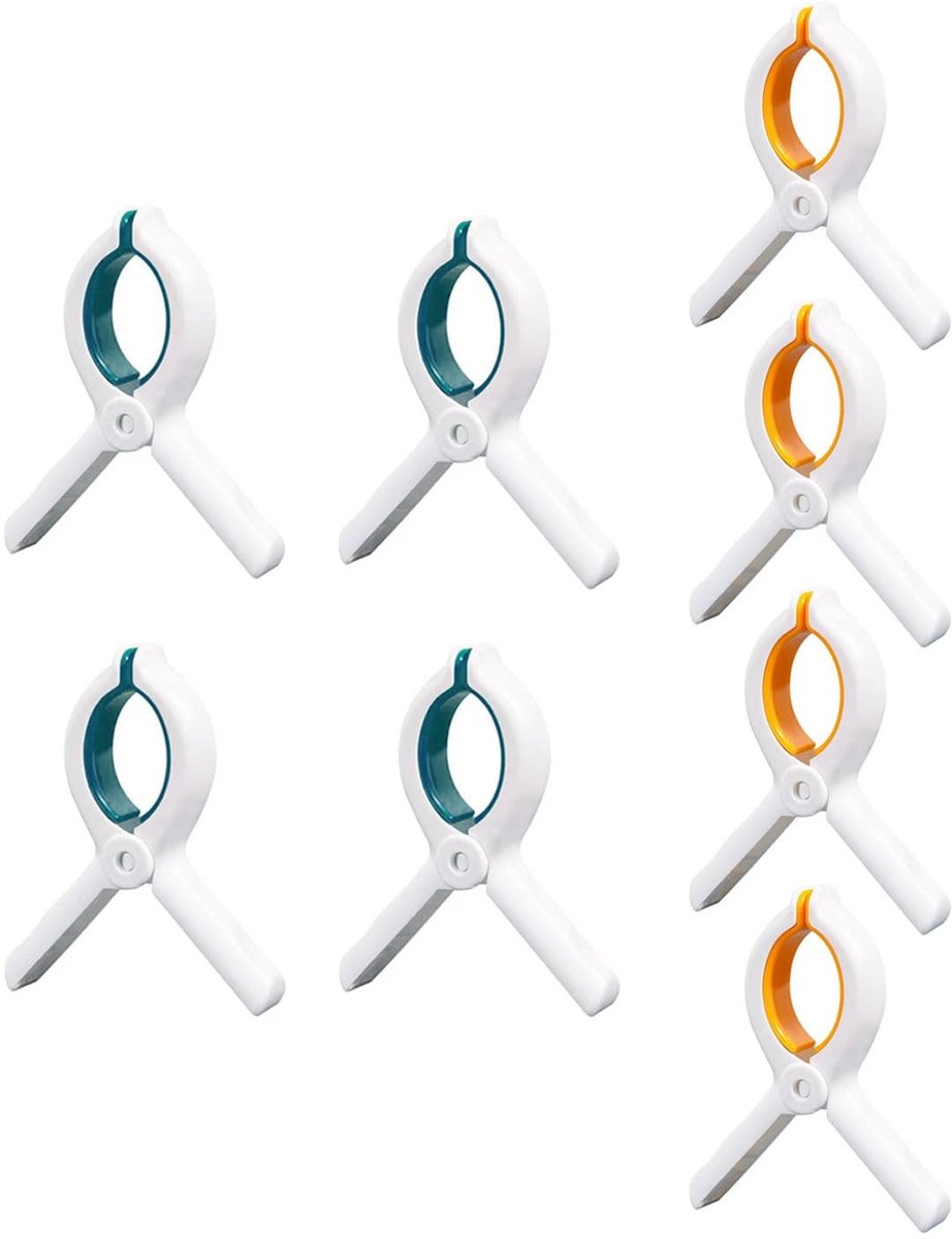 Solidchoice - 8 Stuks Grote Handdoek Klemmen voor Winddichte Handdoeken