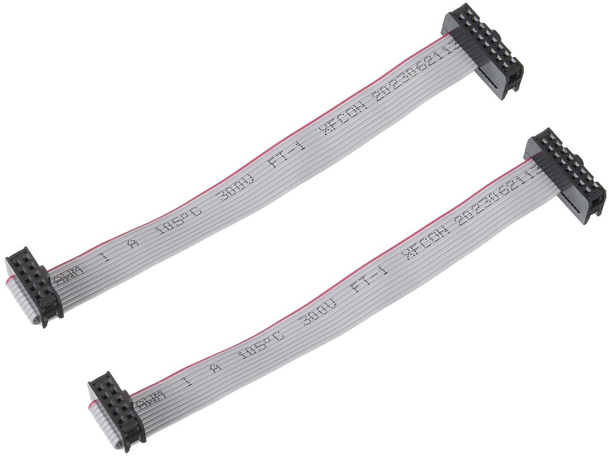 Solidchoice - 2 Stuks IDC Flatbandkabel voor Computerverbindingen