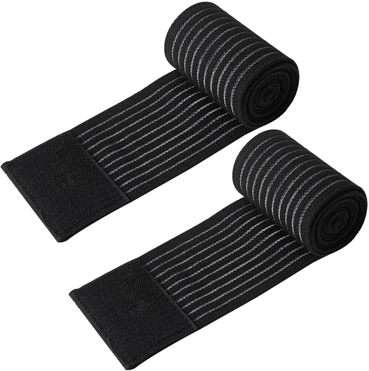 Pack of 2, Elastic and Adjustable, Breathable Polyester, Optimal Protection for Sprains, Tendonitis and Sports - ShopVlot