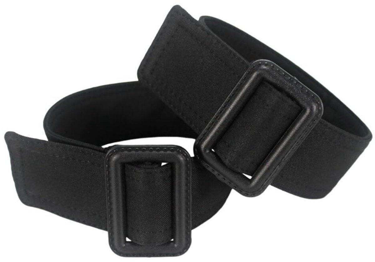 Solidchoice - Retro Wijd Buckle Tailleband voor Dames met Woven Fabric
